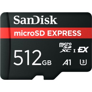 Express microSD Card 512GB 880MB/s Read