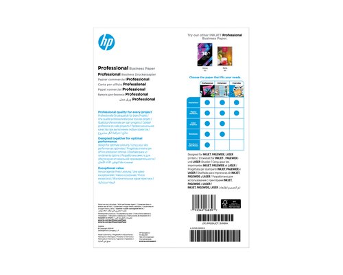 HP Professional Business-papier, glanzend, 180 g/m2, A4 (210 x 297 mm), 150 vellen