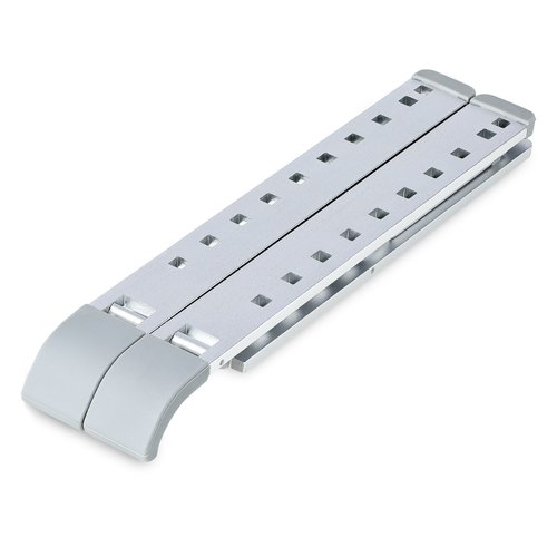 StarTech.com Inklapbare Laptopstandaard, Verstelbare Hoek, Ergonomische Laptophouder, Draagvermogen 10Kg, Ventileren/Kantelen/Verhogen, Aluminium Tablet/Laptop Steun/Riser/Staander