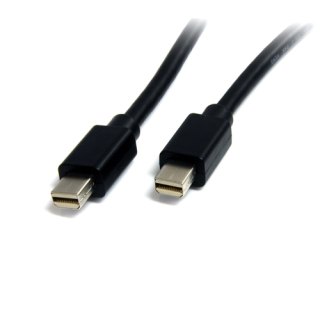 StarTech.com 2m Mini DisplayPort Kabel, 4K x 2K Ultra HD Video, Mini DisplayPort 1.2 Cable, Mini DP naar Mini DP Cable voor Monitor, mDP Kabel Compatibel met Thunderbolt 2 Poorten, M/M