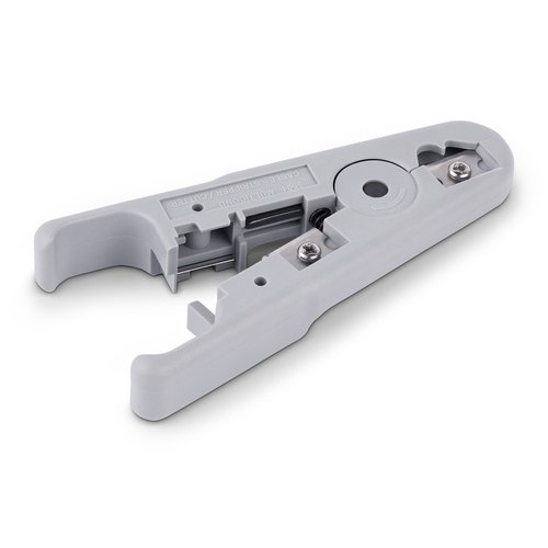 StarTech.com Kabelstripper en Kniptang, Professionele Striptang voor UTP/FTP/STP/Coax Kabels, Roterende kabelstriptang en Kabelschaar