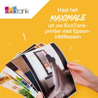 Epson 107 EcoTank inktfles geel