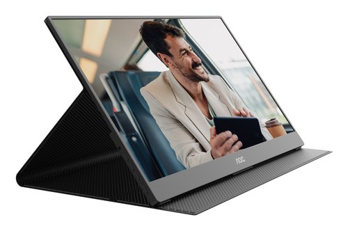 AOC 16T20E2 Draagbare televisie en monitoor Draagbare monitor Zwart 39,6 cm (15.6") LED 1920 x 1080 Pixels