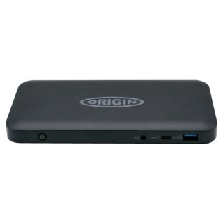 Origin Storage OSDOCK-USBC laptop dock & poortreplicator Docking USB 3.2 Gen 2 (3.1 Gen 2) Type-C Zwart