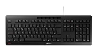 CHERRY STREAM toetsenbord Thuis/Werk USB QWERTY Portugees Zwart, Grijs