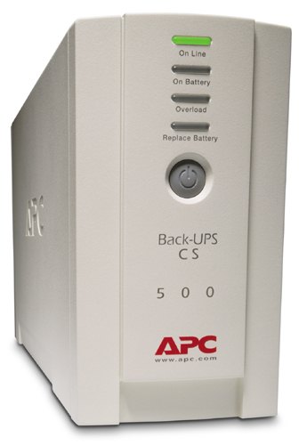 APC Back-UPS BK500EI - 500VA, 4x C13 uitgang, USB