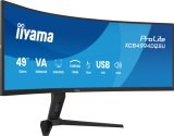 iiyama ProLite XCB4994DQSU-B1 computer monitor 124,5 cm (49") 5120 x 1440 Pixels Dual QHD LCD Zwart