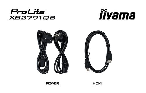 iiyama ProLite XB2791QS-B1 computer monitor 68,6 cm (27") 2560 x 1440 Pixels Quad HD LED Zwart