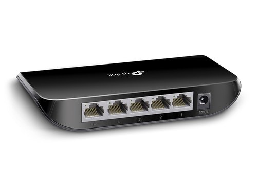 TP-Link TL-SG1005D Unmanaged Gigabit Ethernet (10/100/1000) Zwart
