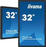 iiyama TF3239AS-B1AG computer monitor 80 cm (31.5") 1920 x 1080 Pixels Full HD LED Touchscreen Zwart