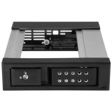 StarTech.com 5.25" naar 3.5" Harde Schijf Hot Swap Bay - Zonder tray - Voor 3.5" SATA/SAS schijven - Aluminium - SAS/ SATA Backplane