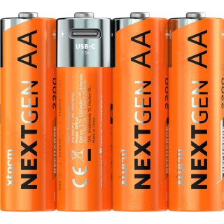 USB-C Oplaadbare AA-batterijen