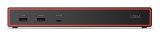 Lenovo ThinkPad USB4 Dock 5000 (with 135W Adapter) Bedraad Zwart