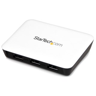 StarTech.com USB 3.0 naar gigabit Ethernet NIC netwerkadapter met 3-poorts hub - wit