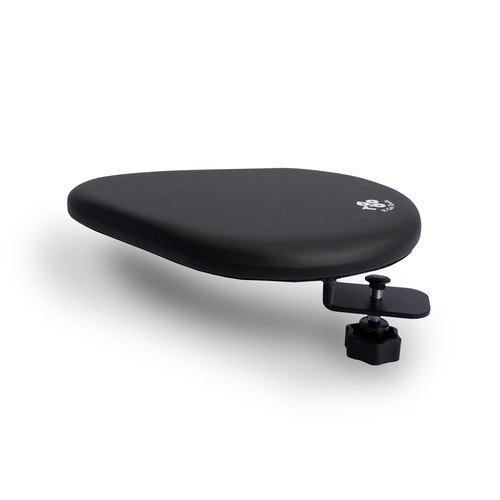R-Go Tools Armsteun R-Go split, ergonomische armsteun in twee delen, verstelbaar, symmetrisch, met softfoam, zwart