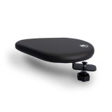 R-Go Tools Armsteun R-Go split, ergonomische armsteun in twee delen, verstelbaar, symmetrisch, met softfoam, zwart