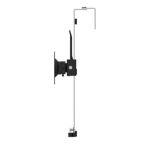 StarTech.com Cubicle Monitor Beugel, Hangende Schermbeugel voor VESA Schermen tot 34" (8kg), Verstelbare Hoogte, Ergonomische Wandsteun voor Afgesloten Werkplek met Haak/Klem