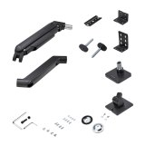StarTech.com Monitor Arm voor Bureau, Tot 49in 32:9 Ultrawide Curved Monitors, Mechanische Springveer Arm, C-Klem/Doorvoertule, VESA 75x75/100x100, Afstelling zonder gereedschap, Draagvermogen 20kg