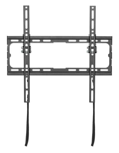Manhattan Wandbeugel voor TV’s en monitoren (Kantelbaar), voor schermen 32"–55", VESA-compatibiliteit: van 200×200 tot 400×400 mm (controleer de afmetingen van de vier montagegaten aan de achterzijde), max 35 kg, zwart