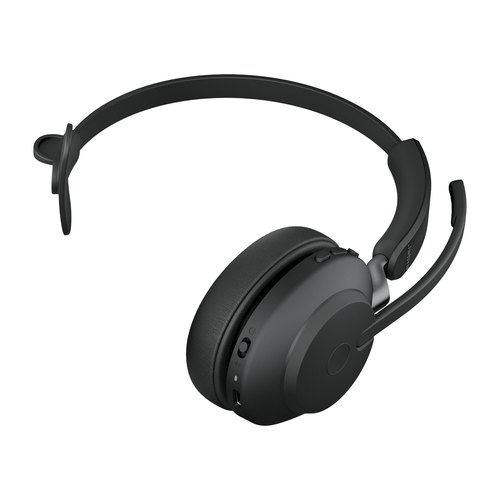 Jabra Evolve2 65 Headset Draadloos Hoofdband Kantoor/callcenter USB Type-A Bluetooth Oplaadhouder Zwart