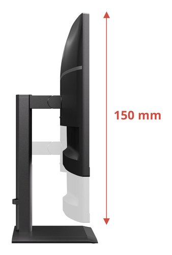AOC E4 U27E4CV computer monitor 68,6 cm (27") 3840 x 2160 Pixels 4K Ultra HD LED Zwart