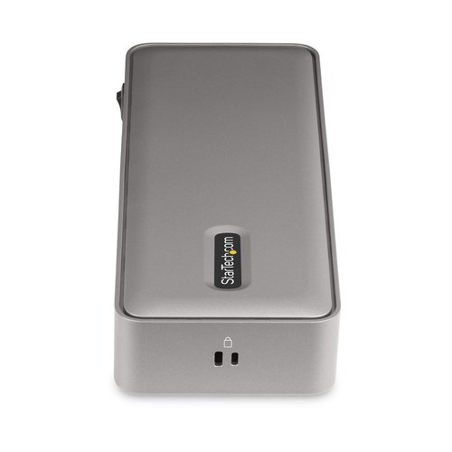 StarTech.com Dual-Laptop USB-C KVM Docking Station, Dual Monitor 4K 60Hz DisplayPort Dock, 5-Port USB Hub, GbE, 90W/45W Power Delivery voor Twee Laptops, Windows/Mac, Dual Host KVM Dock