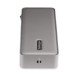 StarTech.com Dual-Laptop USB-C KVM Docking Station, Dual Monitor 4K 60Hz DisplayPort Dock, 5-Port USB Hub, GbE, 90W/45W Power Delivery voor Twee Laptops, Windows/Mac, Dual Host KVM Dock