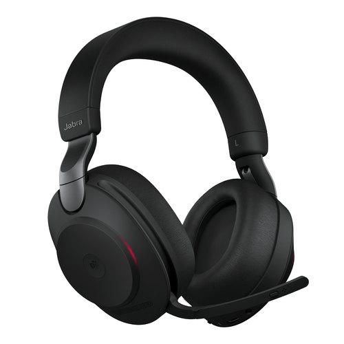 Jabra Evolve2 85 Headset Draadloos Hoofdband Kantoor/callcenter USB Type-A Bluetooth Zwart
