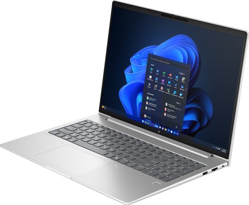 HP EliteBook 6 G1i 16 AI PC Intel Core Ultra 5 235U Laptop 40,6 cm (16") WUXGA 16 GB DDR5-SDRAM 512 GB SSD Wi-Fi 6E (802.11ax) Windows 11 Pro Zilver