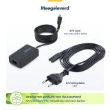 StarTech.com 65W USB-C Laptop Oplader met 1,5m Geïntegreerde USB-C Kabel, Power Adapter Brick voor Dell, XPS, HP ProBook, MacBook Pro, Microsoft Surface Pro