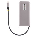 StarTech.com 4-Port USB-C Hub, 4x USB-C Ports, USB 3.1 10Gbps, Compacte USB C Hub met 100W Power Delivery Pass-Through, USB Type C Hub met 32cm Wrap-Around Kabel