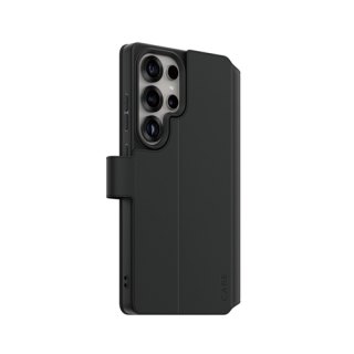 PanzerGlass CARE™ by ® Wallet Case w. Kickstand Samsung Galaxy S25 Ultra mobiele telefoon behuizingen Hoes Zwart