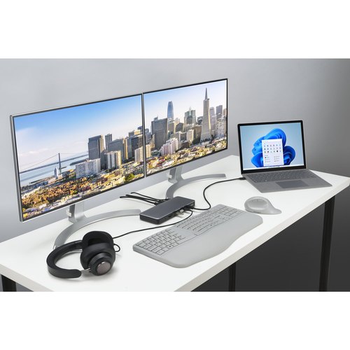 Kensington SD5760T Thunderbolt 4 Dual 4K Docking Station met 96W Power Delivery