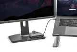 StarTech.com Dual-Monitor Thunderbolt Mini Dock, 4K 60Hz DisplayPort, Driverloze Hub voor Windows & Mac, Gigabit Ethernet, 1x USB-A (USB 5Gbps), 28cm Kabel
