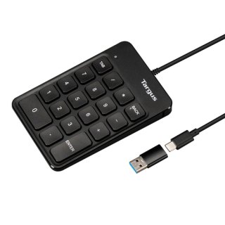 Targus AKP13GL numeriek toetsenbord Universeel USB Zwart