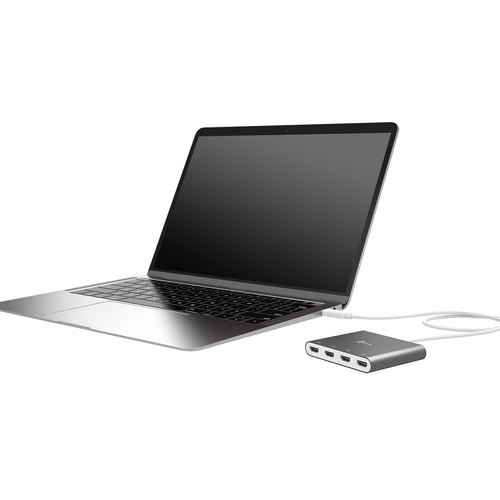 j5create JCA366-N USB-C™ naar 4-Port HDMI™ Multi-Monitor Adapter
