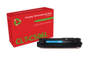 Everyday ™ Cyaan Remanufactured Toner van Xerox compatible met Samsung (CLT-C506L), High capacity