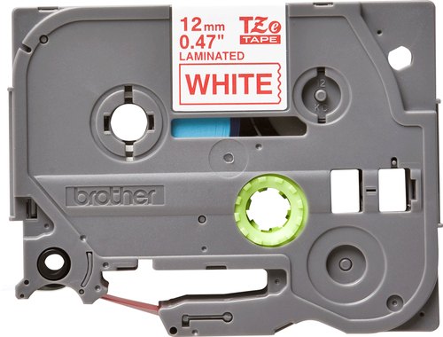 Brother TZE-232 labelprinter-tape Rood op wit