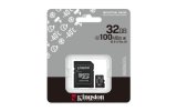 Kingston Technology 32GB microSDHC Industrial C10 A1 pSLC-kaart + SD-adapter