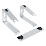 StarTech.com Laptop Standaard Bureau, Aluminum, Zilver, Max 5kg, Ergonomische Laptopstandaard, Draagbare Laptop Verhoger, Notebook Computer Stand voor Macbook Air/Pro, Dell XPS, Lenovo