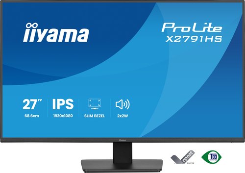 iiyama ProLite X2791HS-B1 computer monitor 68,6 cm (27") 1920 x 1080 Pixels Full HD LED Zwart