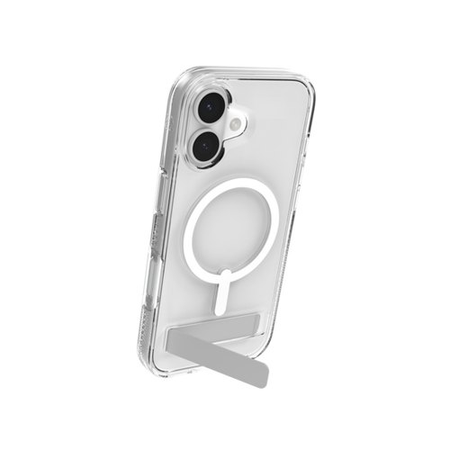 ZAGG Crystal Palace Snap Kickstand (Button Cover) mobiele telefoon behuizingen 16 cm (6.3") Hoes Transparant
