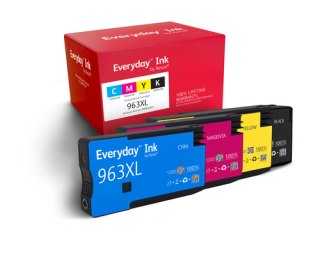 Everyday™ Multipack Inkt van Xerox is compatibel met HP HP963XL (HP963XL MULTIPACK), Hoge capaciteit