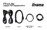 iiyama ProLite XB2797QSNPH-B1 computer monitor 68,6 cm (27") 2560 x 1440 Pixels Quad HD LED Zwart