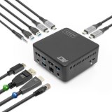 ACT Universeel USB-C Dockingstation 4K, voor 3 HDMI/DisplayPort monitoren, DisplayLink