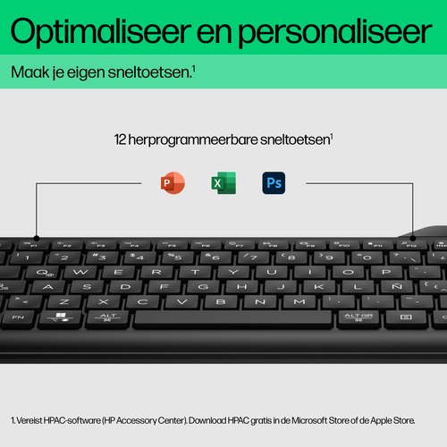 HP 475 dual-mode draadloos toetsenbord