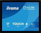 iiyama ProLite TF1734MC-B8X computer monitor 43,2 cm (17") 1280 x 1024 Pixels SXGA LCD Touchscreen Tafel Zwart