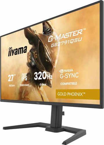 iiyama G-MASTER GB2791QSU-B1 computer monitor 68,6 cm (27") 2560 x 1440 Pixels Wide Quad HD LCD Zwart