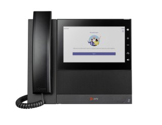 HP Poly CCX 600 Business Media Phone voor Microsoft Teams met PoE-ondersteuning
