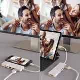j5create JCD373-N USB-C® Lichtgewicht Multi Adapter
